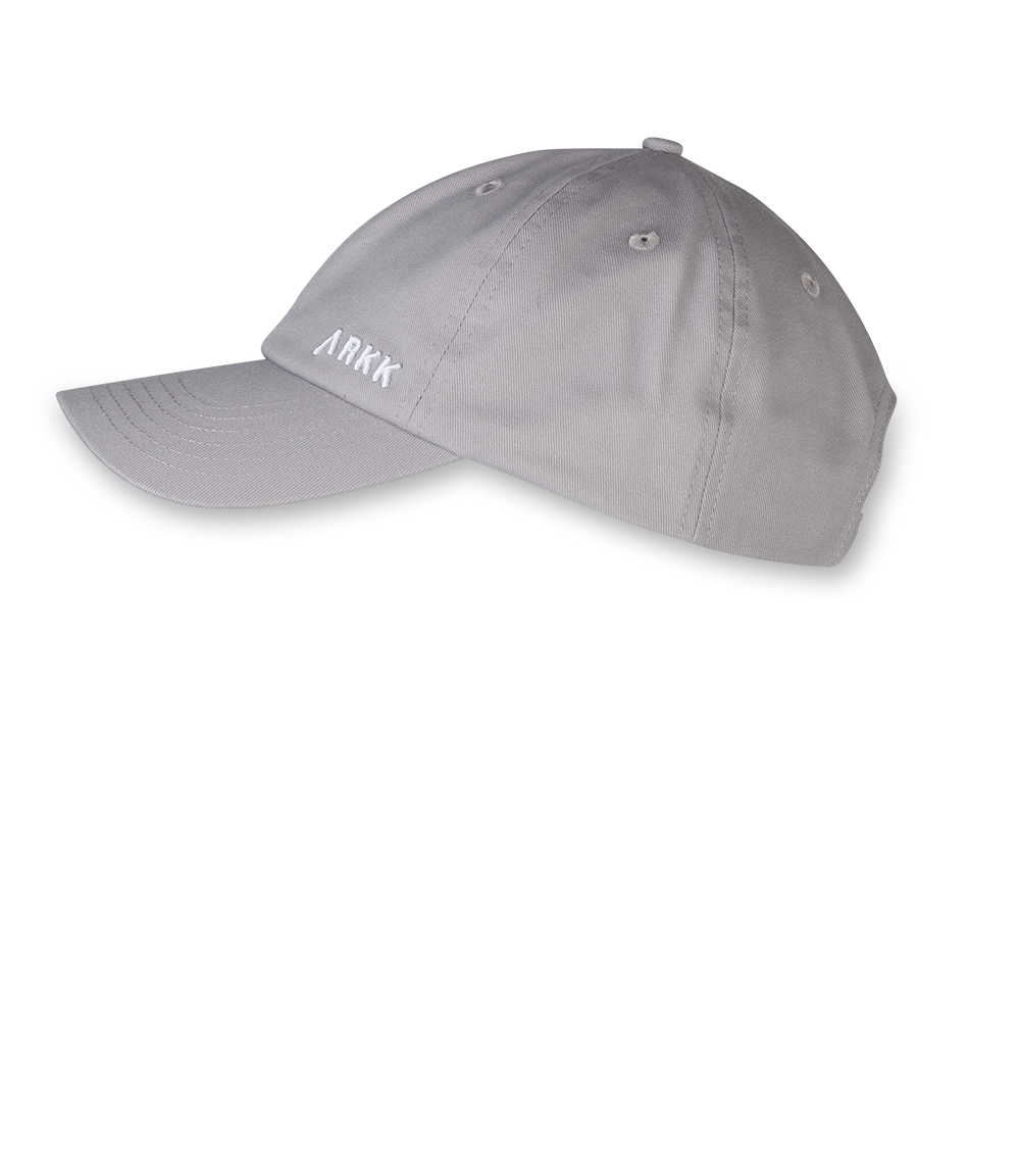 ARKK Accessories ARKK Dad Cap | Silver Gray White Cap